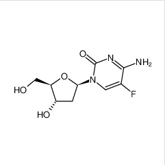 2 '- Deoxy - 5 - fluorocytidine|10356-76-0	 