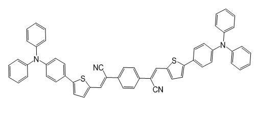 ACME16106|(2Z,2'Z)-2,2'-(1,4-phenylene)bis(3-(5-(4-(diphenylamino)phenyl)thiophen-2-yl)acrylonitri 